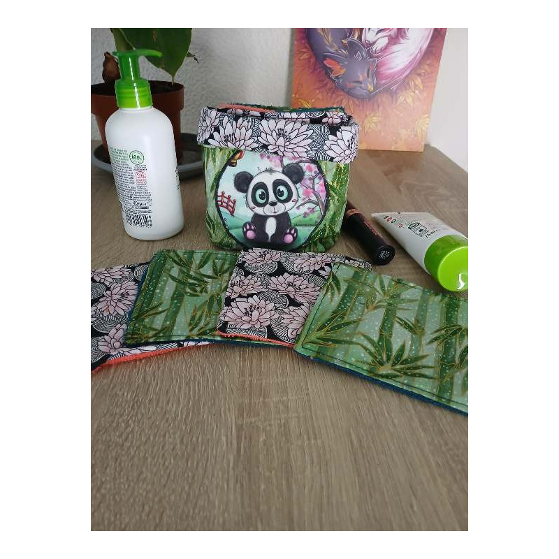 Lingette démaquillante " Panda "