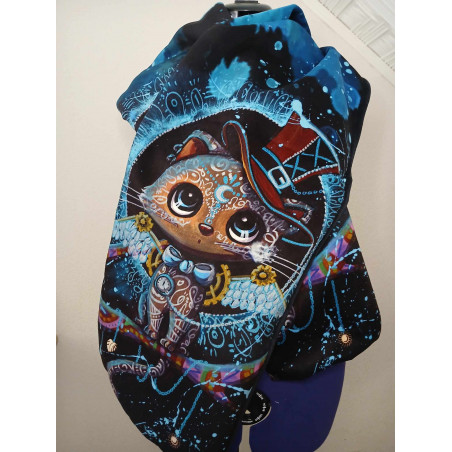 Écharpe Chat Steampunk