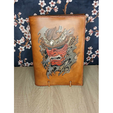 Couvre livre Cuir Samouraï