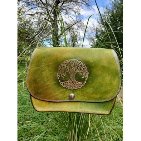 Sac Cuir "Arbre de vie"