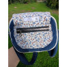 Sac Disco "Fleur Bleu"