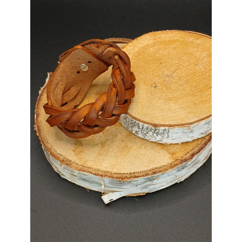 Bracelet Cuir Brun