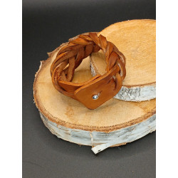 Bracelet Cuir Brun