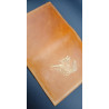 Couvre livre renard Cuir