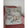 Coussin Noël Ours Polaire