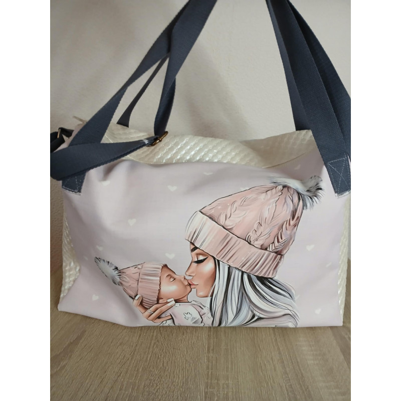 Sac à langer "Maman Rose"