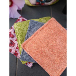 Lingette démaquillante "Chat Fleur"