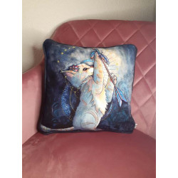 Coussin "chatgittaire"