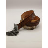 Ceinture en cuir boucle Aigle.