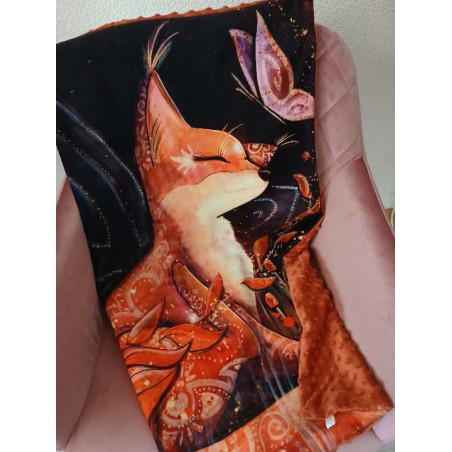 Couverture bébé Renard